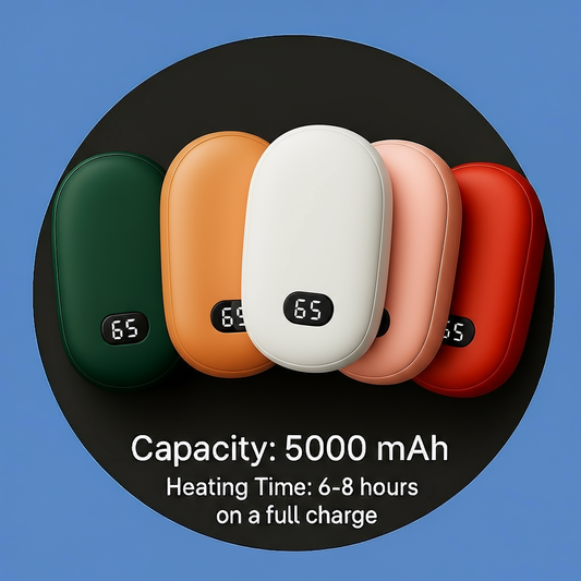 5000 mAh - Premium Rechargeable Mini Hand Warmers